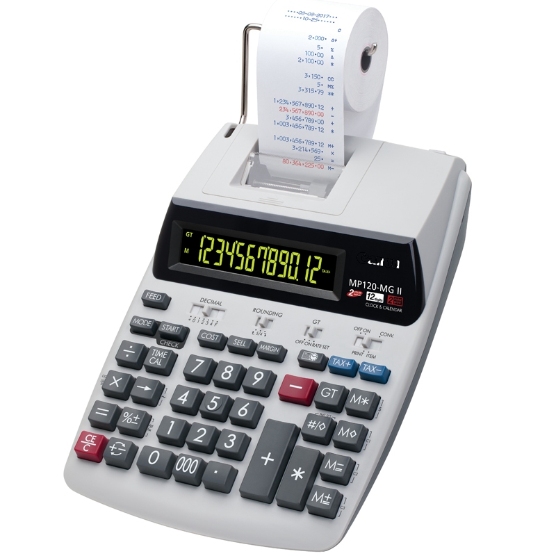 Calculadora imprimible Calcula - Commercial Printing Supplies Usa reseña y precio